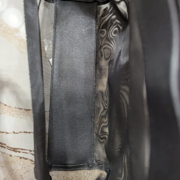 Karl Lagerfeld Paris, mesh tote bag. EUC! - Picture 3 of 5